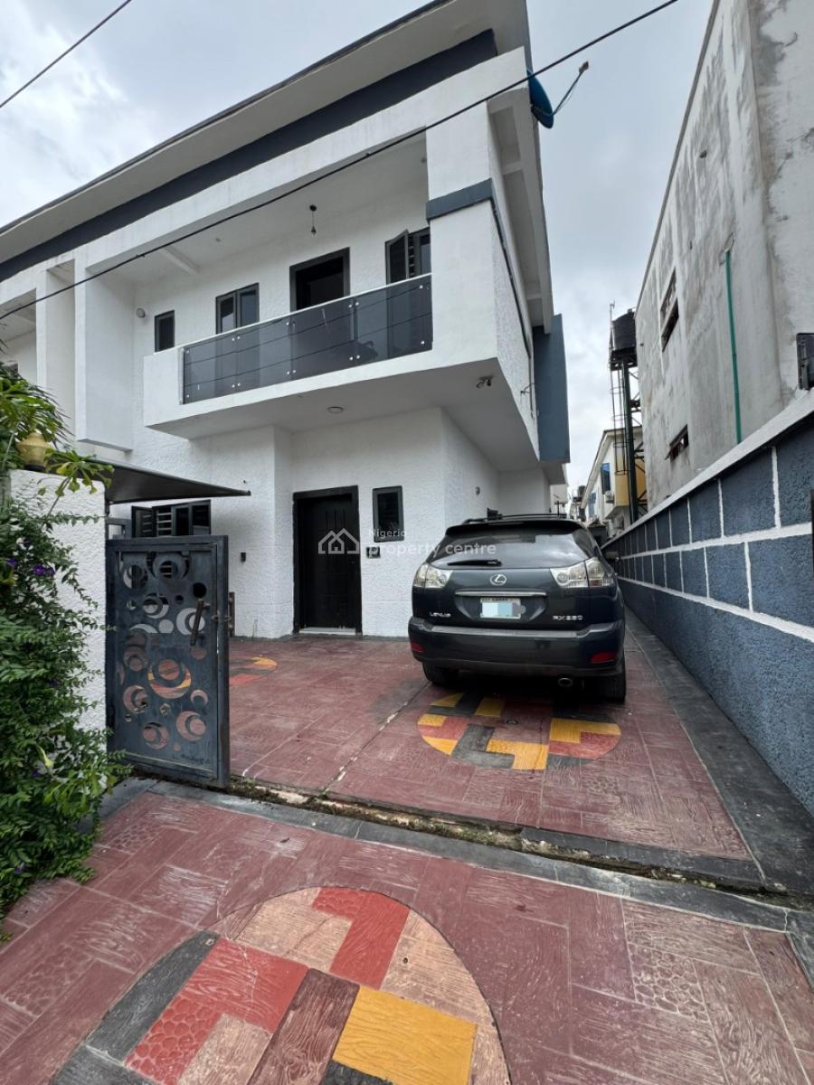 Nice 4 Bedrooms Duplex with Bq, Orchid Road in a Secured Estate, Ikota, Lekki, Lagos, Semi-detached Duplex for Rent