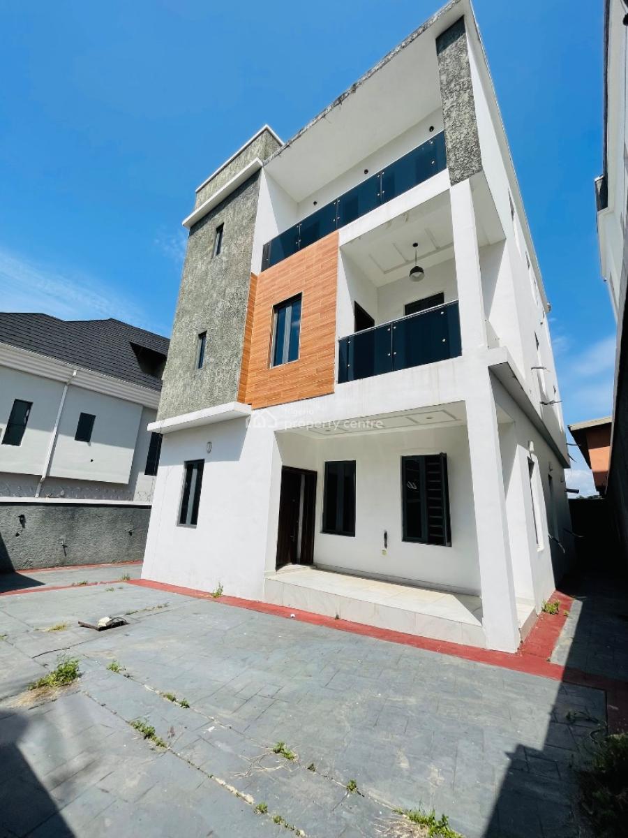 Eye Catchy 5 Bedroom Fully Detached Duplex Plus Bq, Beautifully Built Home with Bq in a Secured Neighborhood, Gra Phase 2, Magodo, Lagos, Detached Duplex for Sale