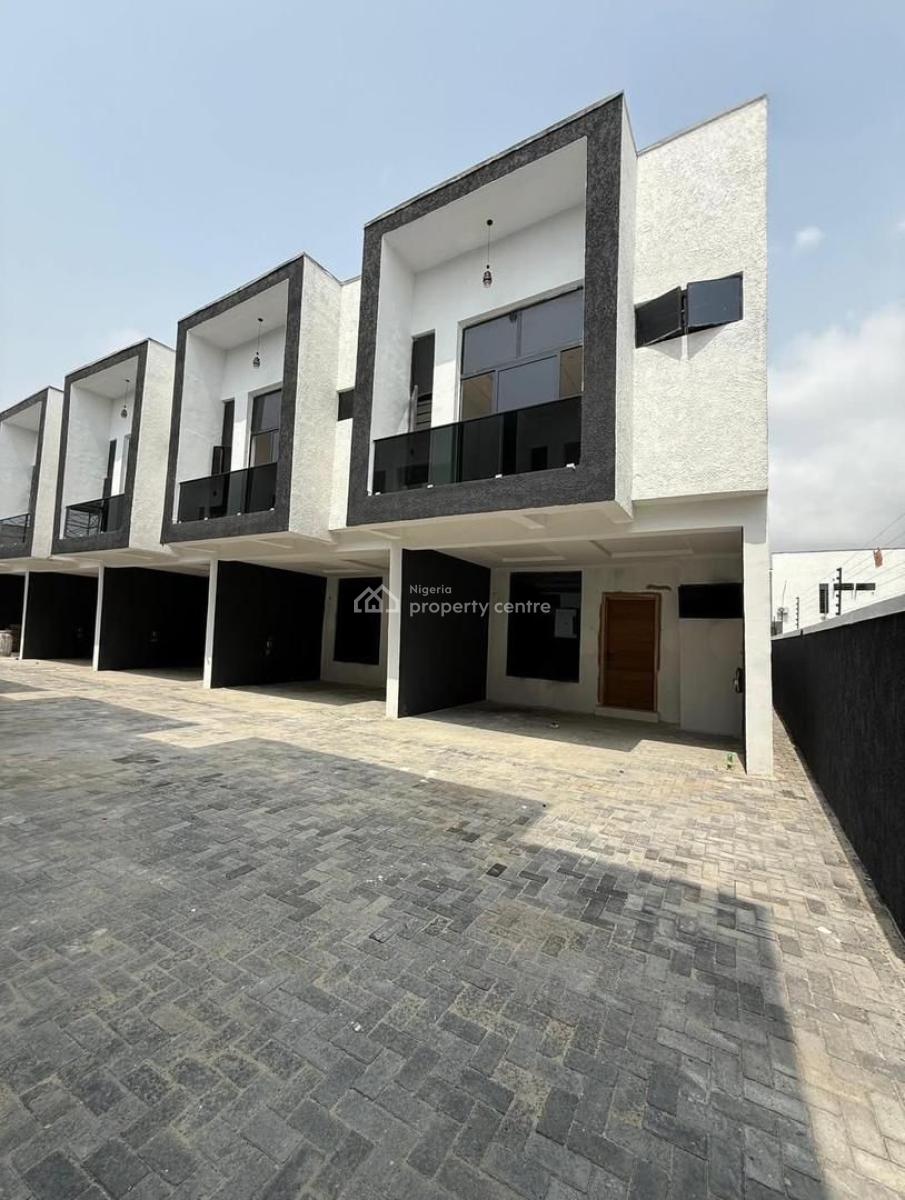 Newly Built 4 Bedroom Terrace House, Ikota, Lekki, Lagos, Terraced Duplex for Rent