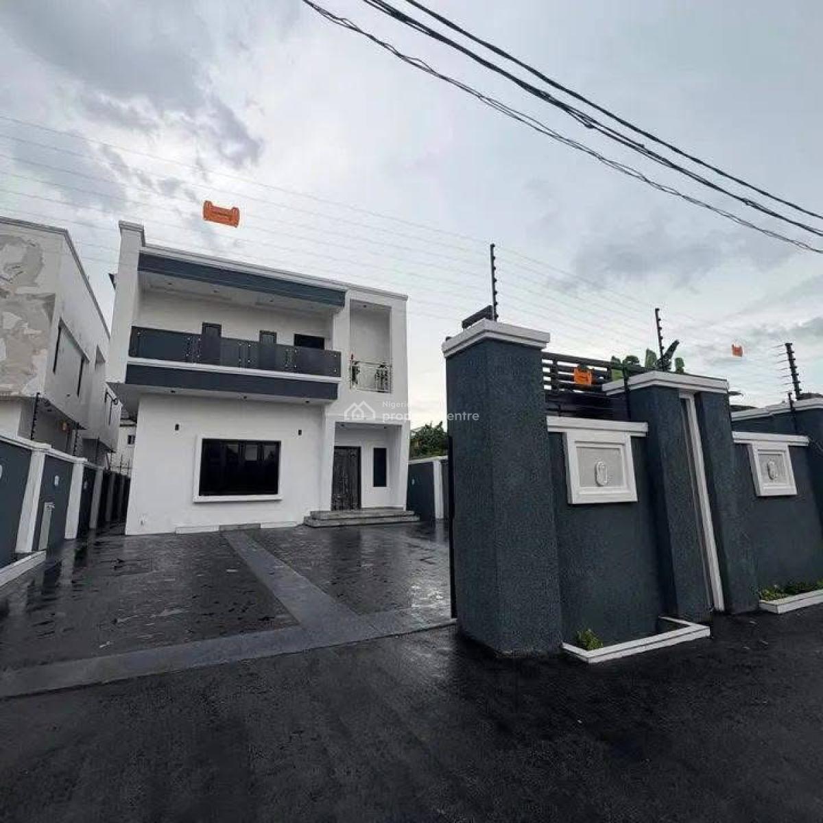 Beautifully Finished 4-bedroom Duplex with a Self-contain Bq, Akwaka Estate, Rumuodomaya, Port Harcourt, Rivers, Detached Duplex for Sale