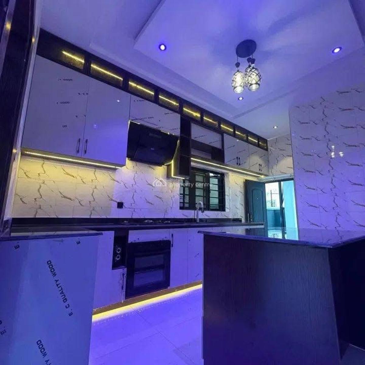 Beautifully Finished 4-bedroom Duplex with a Self-contain Bq, Akwaka Estate, Rumuodomaya, Port Harcourt, Rivers, Detached Duplex for Sale