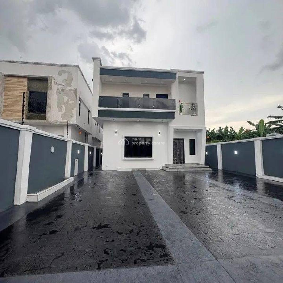 Beautifully Finished 4-bedroom Duplex with a Self-contain Bq, Akwaka Estate, Rumuodomaya, Port Harcourt, Rivers, Detached Duplex for Sale