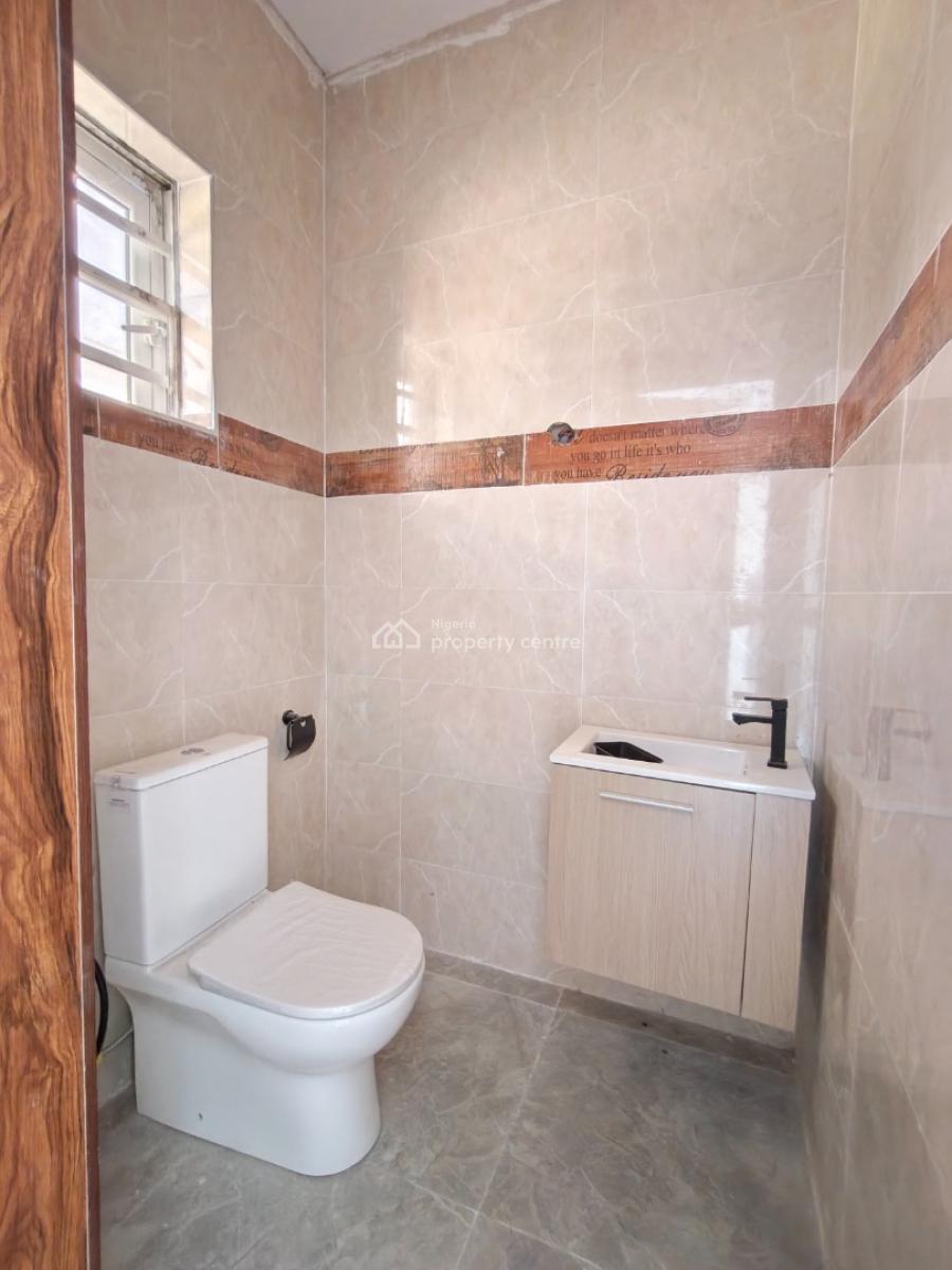 Smart Spacious Newly Built 2 Bedrooms Terrace Duplex with Bq/access Co, in Estate with 24/7 Power Supply/access Code at Abraham Adesanya Axis, Ajah, Lagos, Terraced Duplex for Rent