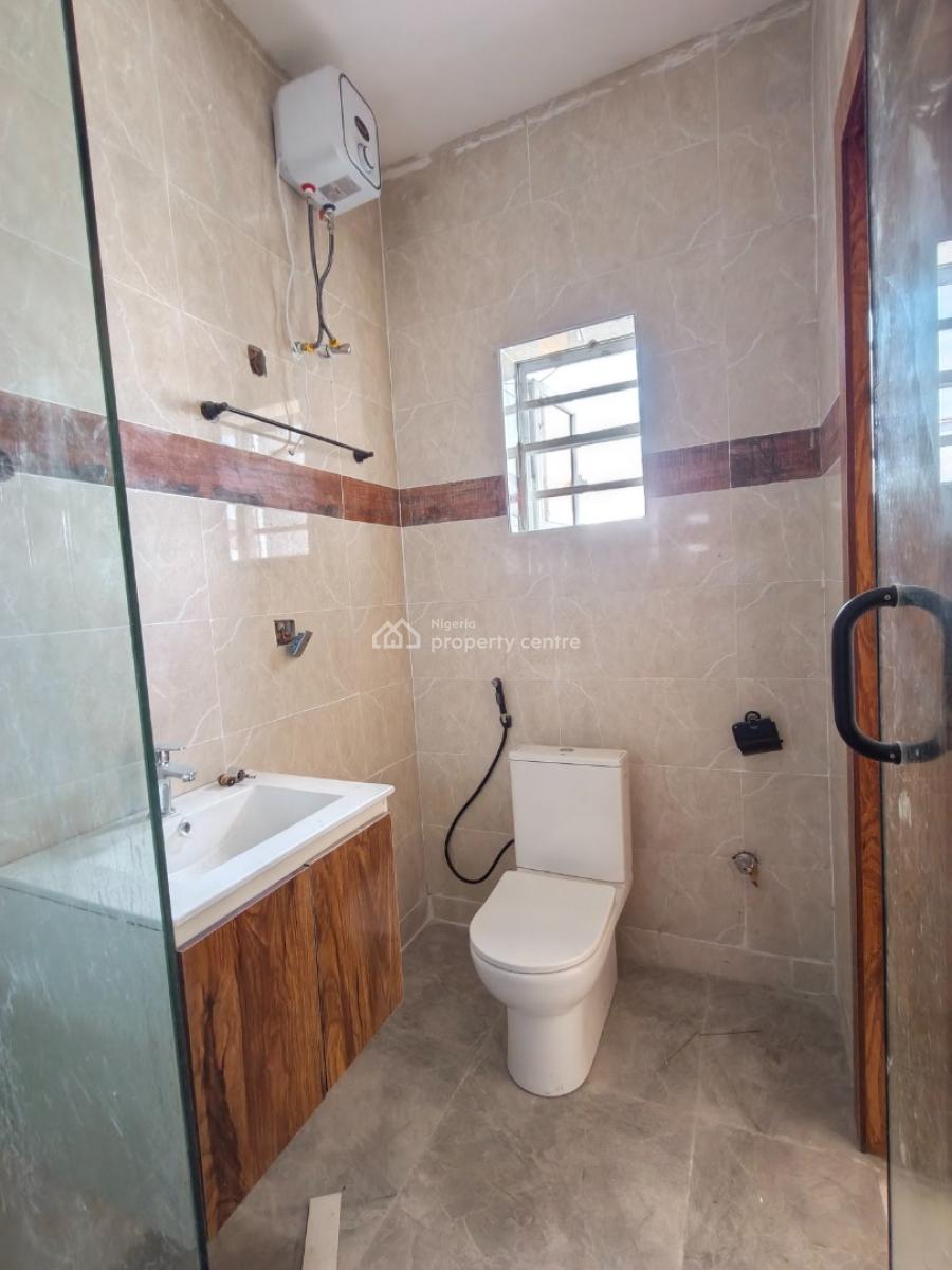 Smart Spacious Newly Built 2 Bedrooms Terrace Duplex with Bq/access Co, in Estate with 24/7 Power Supply/access Code at Abraham Adesanya Axis, Ajah, Lagos, Terraced Duplex for Rent