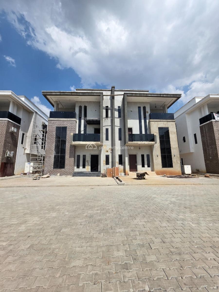 Luxury 5 Bedroom Semi-detached Duplex with Bq, Katampe Extension, Katampe, Abuja, Semi-detached Duplex for Sale