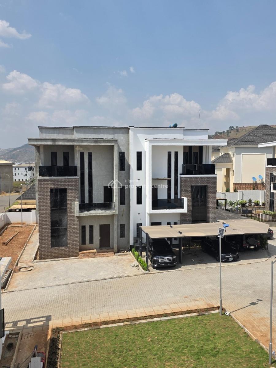 Luxury 5 Bedroom Semi-detached Duplex with Bq, Katampe Extension, Katampe, Abuja, Semi-detached Duplex for Sale