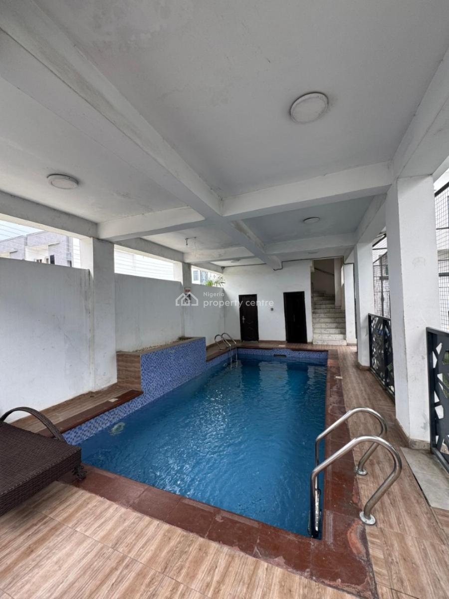 Well Maintained 4 Bedrooms Duplex with Pool, Orchid Road in a Secured Estate, Ikota, Lekki, Lagos, Terraced Duplex for Rent