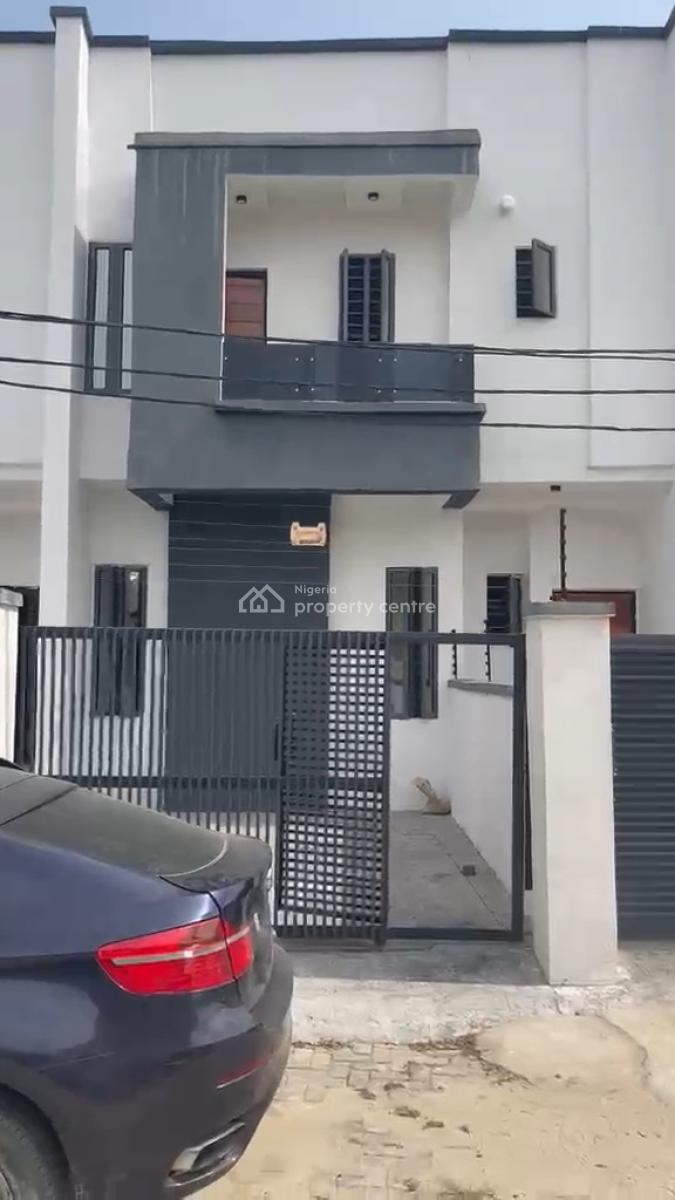 Brand New 4 Bedroom Self Compound Terraced Duplex, Sangotedo, Ajah, Lagos, Terraced Duplex for Sale