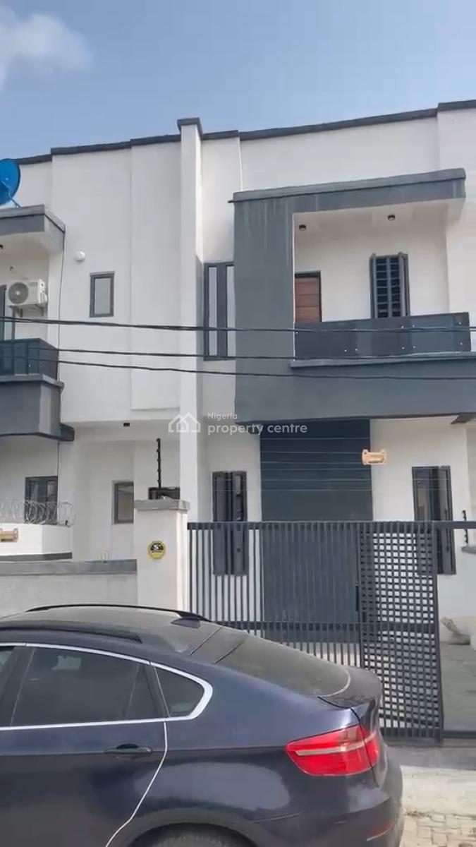 Brand New 4 Bedroom Self Compound Terraced Duplex, Sangotedo, Ajah, Lagos, Terraced Duplex for Sale