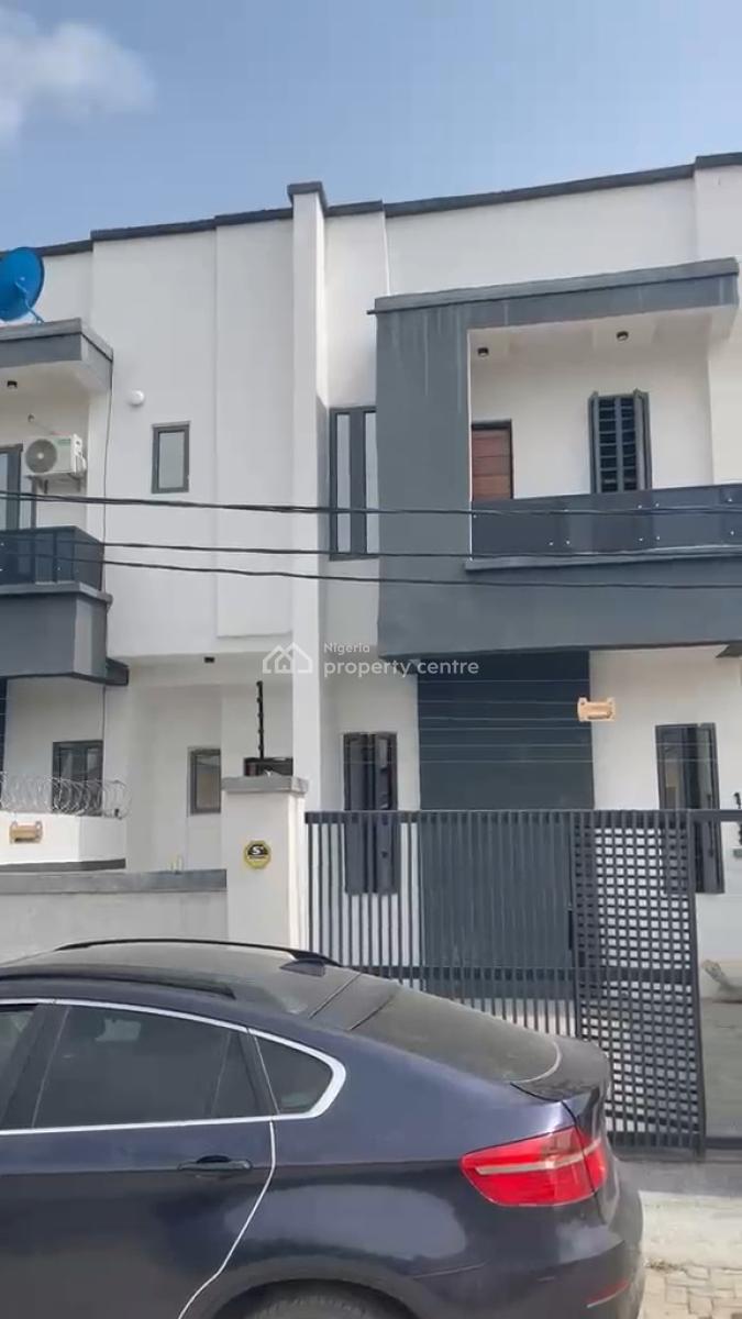 Brand New 4 Bedroom Self Compound Terraced Duplex, Sangotedo, Ajah, Lagos, Terraced Duplex for Sale