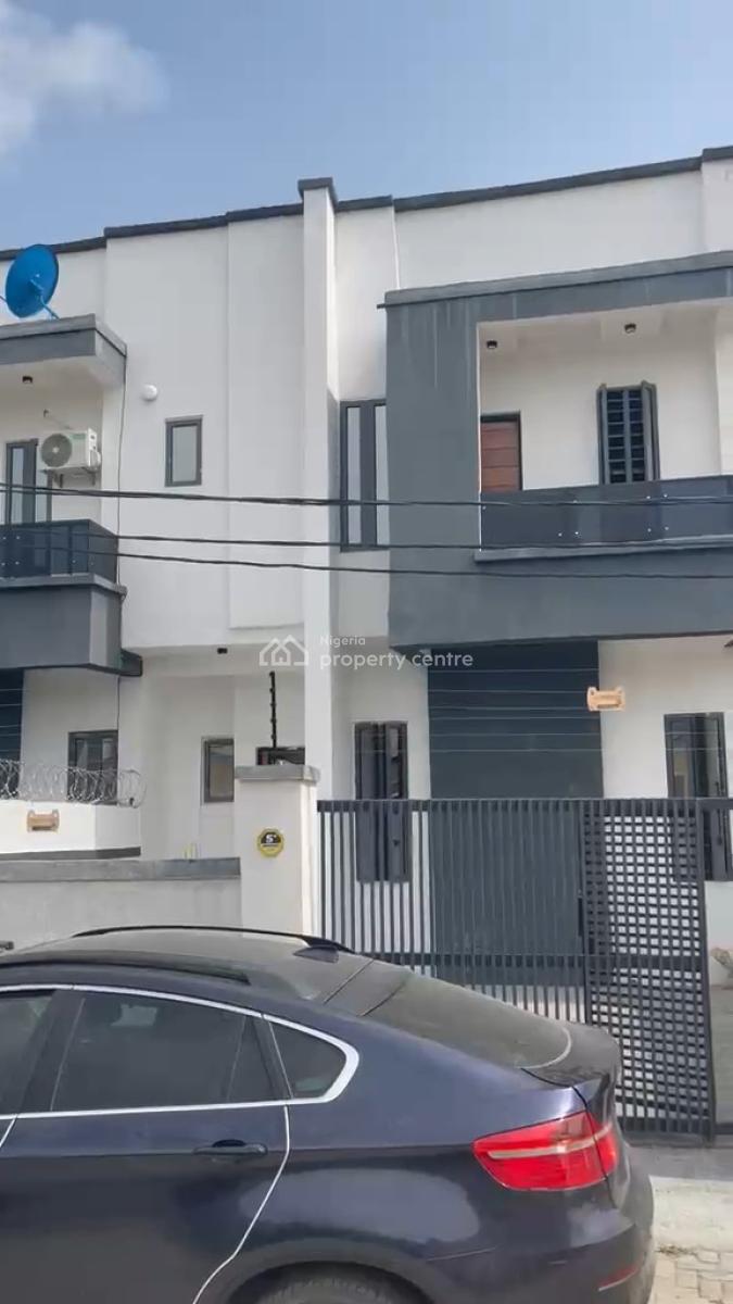 Brand New 4 Bedroom Self Compound Terraced Duplex, Sangotedo, Ajah, Lagos, Terraced Duplex for Sale