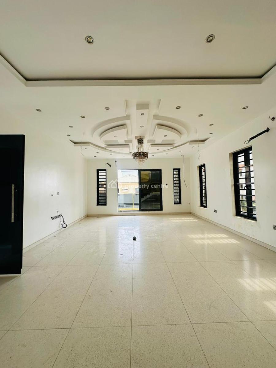 Magnificently Newly Built 5 Bedroom Fully Detached Home with 2 Minifla, Exclusively Built Home with 2 Miniflat Bq, Cinema, Study, Gra Phase 2, Magodo, Lagos, Detached Duplex for Sale