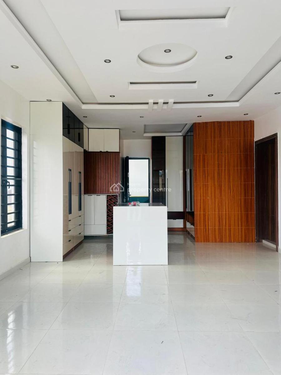Magnificently Newly Built 5 Bedroom Fully Detached Home with 2 Minifla, Exclusively Built Home with 2 Miniflat Bq, Cinema, Study, Gra Phase 2, Magodo, Lagos, Detached Duplex for Sale