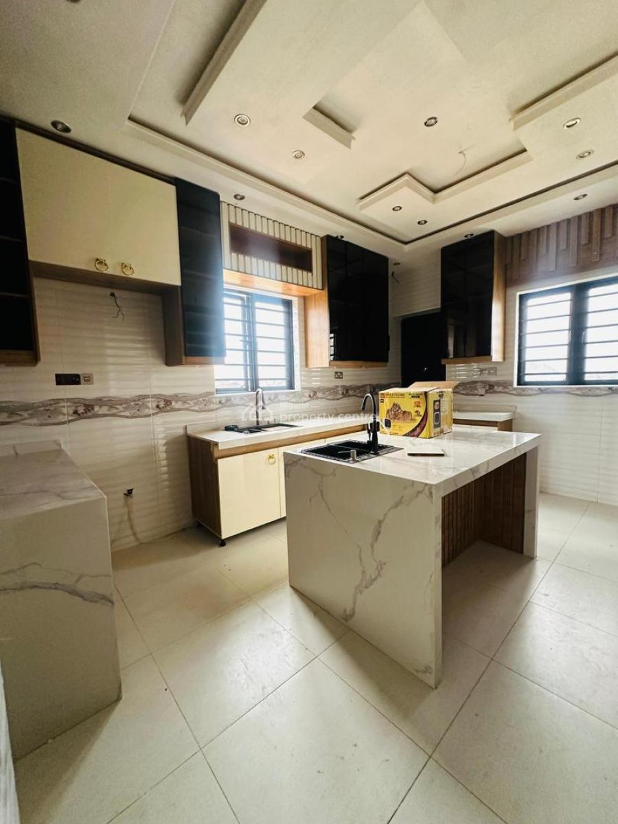 Magnificently Newly Built 5 Bedroom Fully Detached Home with 2 Minifla, Exclusively Built Home with 2 Miniflat Bq, Cinema, Study, Gra Phase 2, Magodo, Lagos, Detached Duplex for Sale