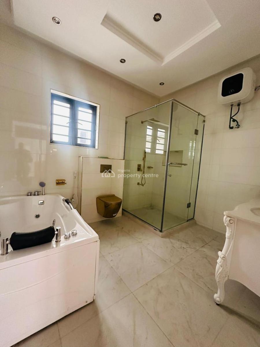 Magnificently Newly Built 5 Bedroom Fully Detached Home with 2 Minifla, Exclusively Built Home with 2 Miniflat Bq, Cinema, Study, Gra Phase 2, Magodo, Lagos, Detached Duplex for Sale