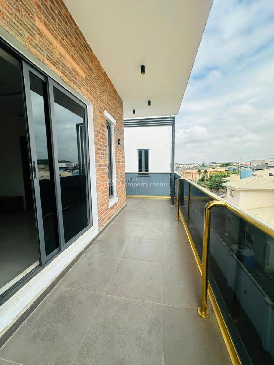 Magnificently Newly Built 5 Bedroom Fully Detached Home with 2 Minifla, Exclusively Built Home with 2 Miniflat Bq, Cinema, Study, Gra Phase 2, Magodo, Lagos, Detached Duplex for Sale