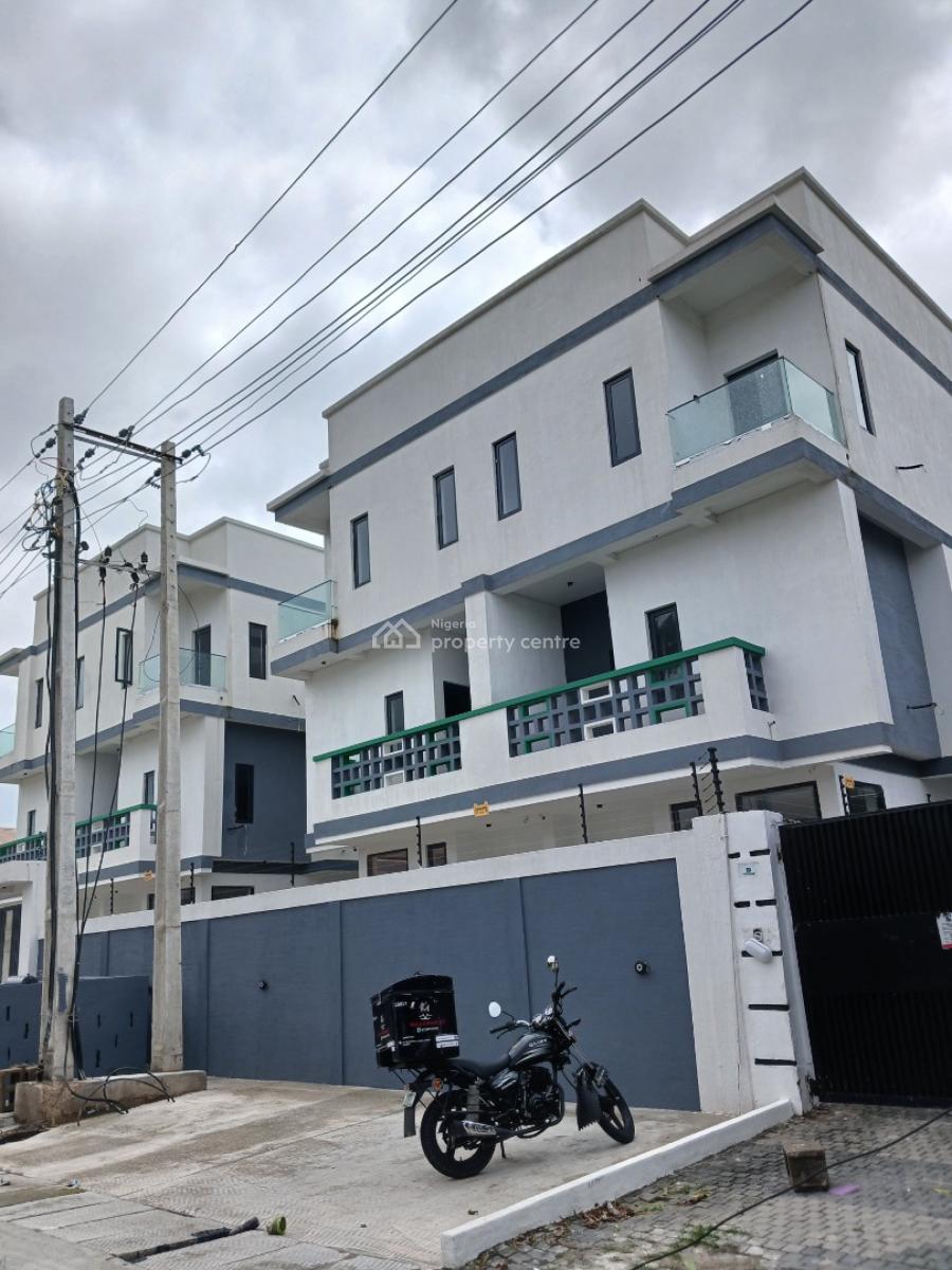 Brand New, Well-finished and Serviced 4 Bedroom En-suite Semi-detached, Lekki Phase 1, Lekki, Lagos, Lekki Phase 1, Lekki, Lagos, Semi-detached Duplex for Sale