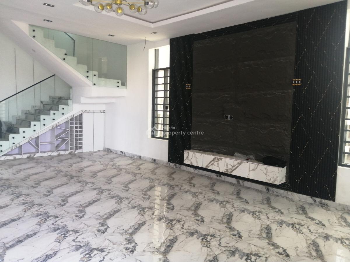 Fully Detachd Duplex with a Bq, Lekki Palm City Estate Ado Road, Ajah, Lagos, Detached Duplex for Rent