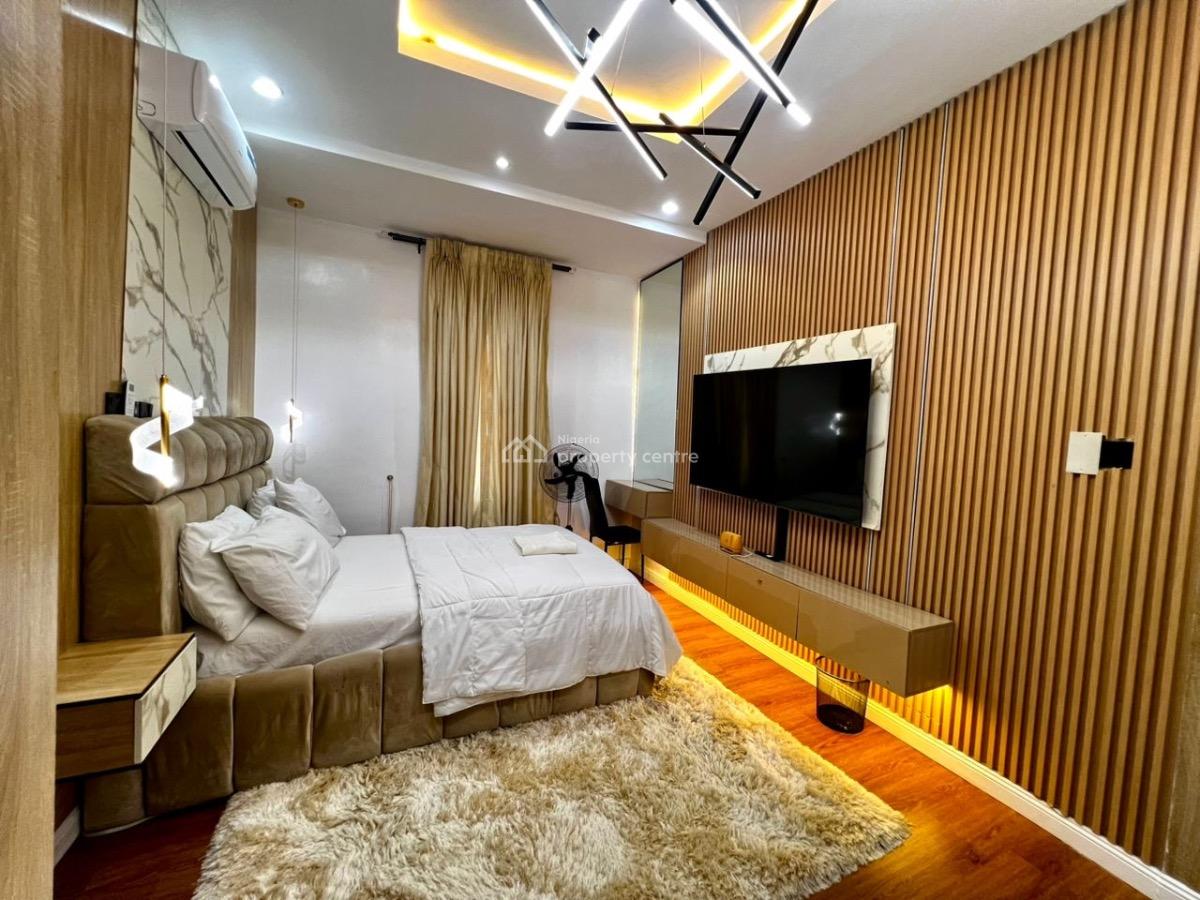 Brand New 2 Bedroom Apartment with a Ps5, Snooker, Tennis,swimming Poo, Lekki Phase 1, Lekki, Lagos, Flat / Apartment Short Let