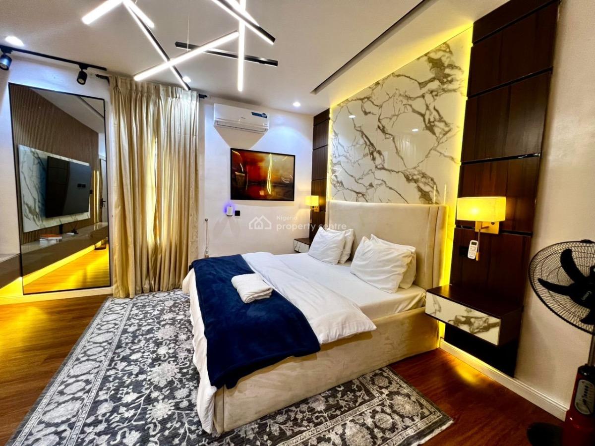 Brand New 2 Bedroom Apartment with a Ps5, Snooker, Tennis,swimming Poo, Lekki Phase 1, Lekki, Lagos, Flat / Apartment Short Let