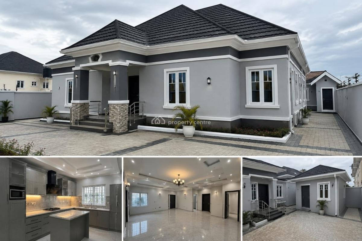 Stunning 3bedroom Bungalow with Bq, Aldenco Estate Galadimawa, Galadimawa, Abuja, Detached Bungalow for Sale