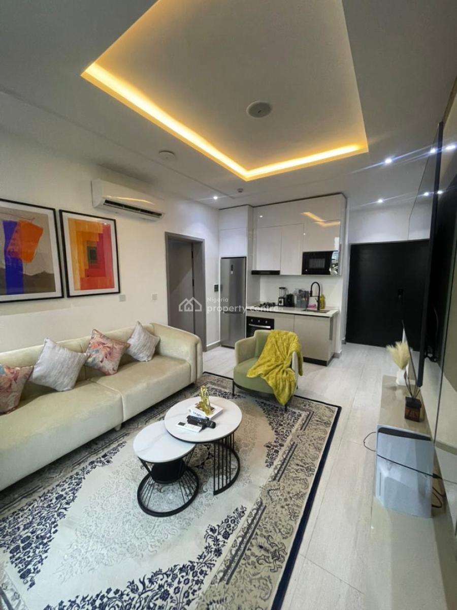 Brand New Lovely & Cozy One Bedroom Apartment with Balcony, Alexa,ps5, Lekki Phase 1, Lekki, Lagos, Mini Flat (room and Parlour) Short Let