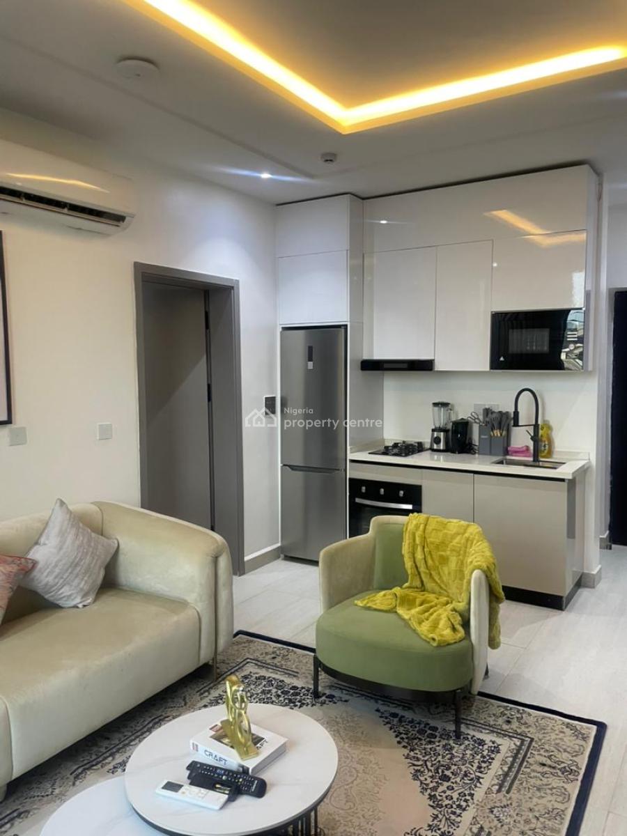 Brand New Lovely & Cozy One Bedroom Apartment with Balcony, Alexa,ps5, Lekki Phase 1, Lekki, Lagos, Mini Flat (room and Parlour) Short Let