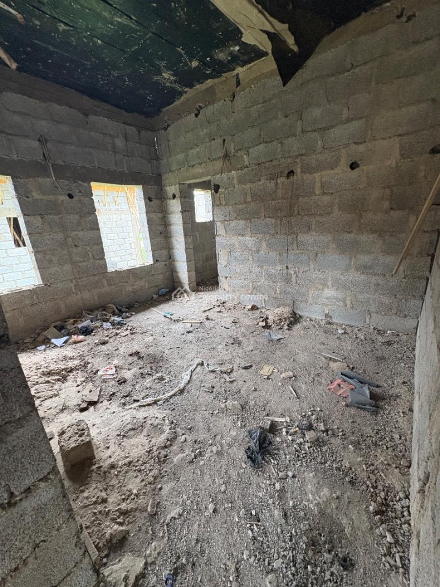 5-bedroom + 2 Palour Duplex Carcass, Von Axis, Lugbe District, Abuja, Detached Duplex for Sale
