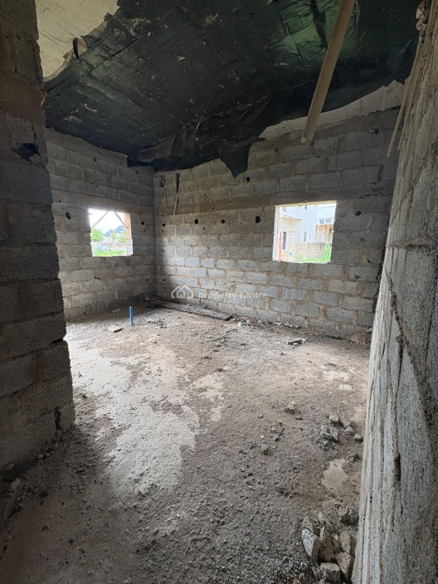 5-bedroom + 2 Palour Duplex Carcass, Von Axis, Lugbe District, Abuja, Detached Duplex for Sale