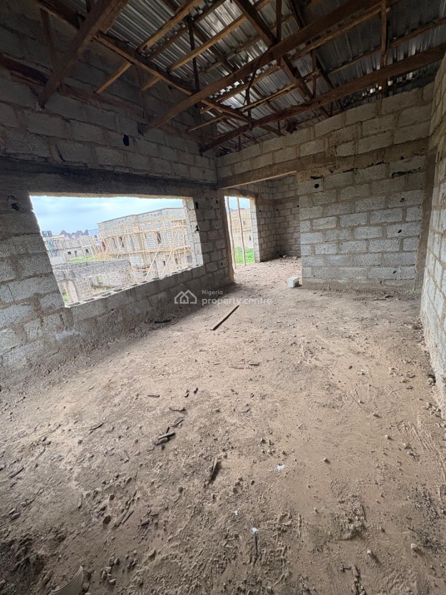 5-bedroom + 2 Palour Duplex Carcass, Von Axis, Lugbe District, Abuja, Detached Duplex for Sale
