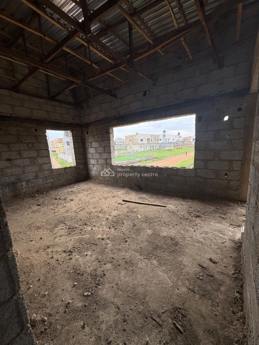 5-bedroom + 2 Palour Duplex Carcass, Von Axis, Lugbe District, Abuja, Detached Duplex for Sale
