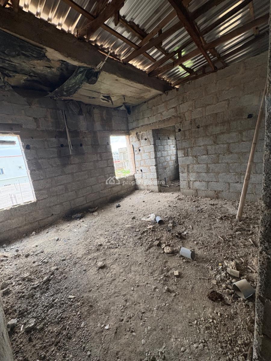 5-bedroom + 2 Palour Duplex Carcass, Von Axis, Lugbe District, Abuja, Detached Duplex for Sale