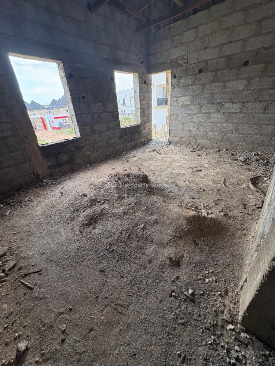 5-bedroom + 2 Palour Duplex Carcass, Von Axis, Lugbe District, Abuja, Detached Duplex for Sale
