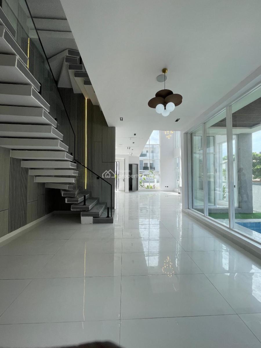 ️ *outstandingly Beautiful 5 Bed Detached Home with Cinema, Swimming, Osapa London Lekki, Osapa, Lekki, Lagos, Detached Duplex for Sale