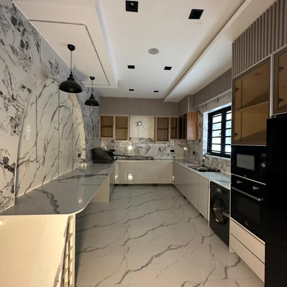 Exquisite 5 Bedroom Fully Detached Duplex with Bq, Pool, Penthouse, Freedom Way, Lekki Phase 1, Lekki, Lagos, Detached Duplex for Sale