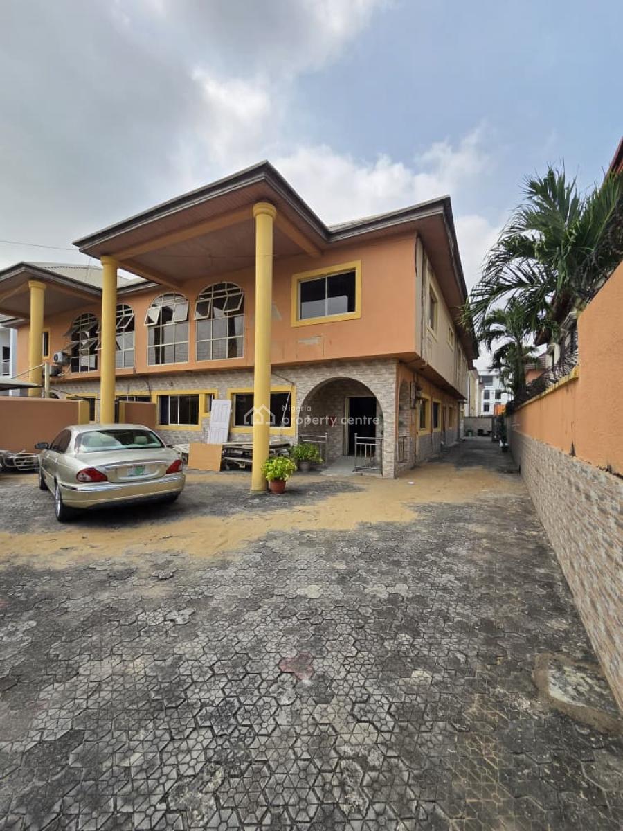 5 Bedroom Semi Detached House with a Study, 2 Rooms Bq, Lekki Phase 1, Lekki, Lagos, Semi-detached Duplex for Sale