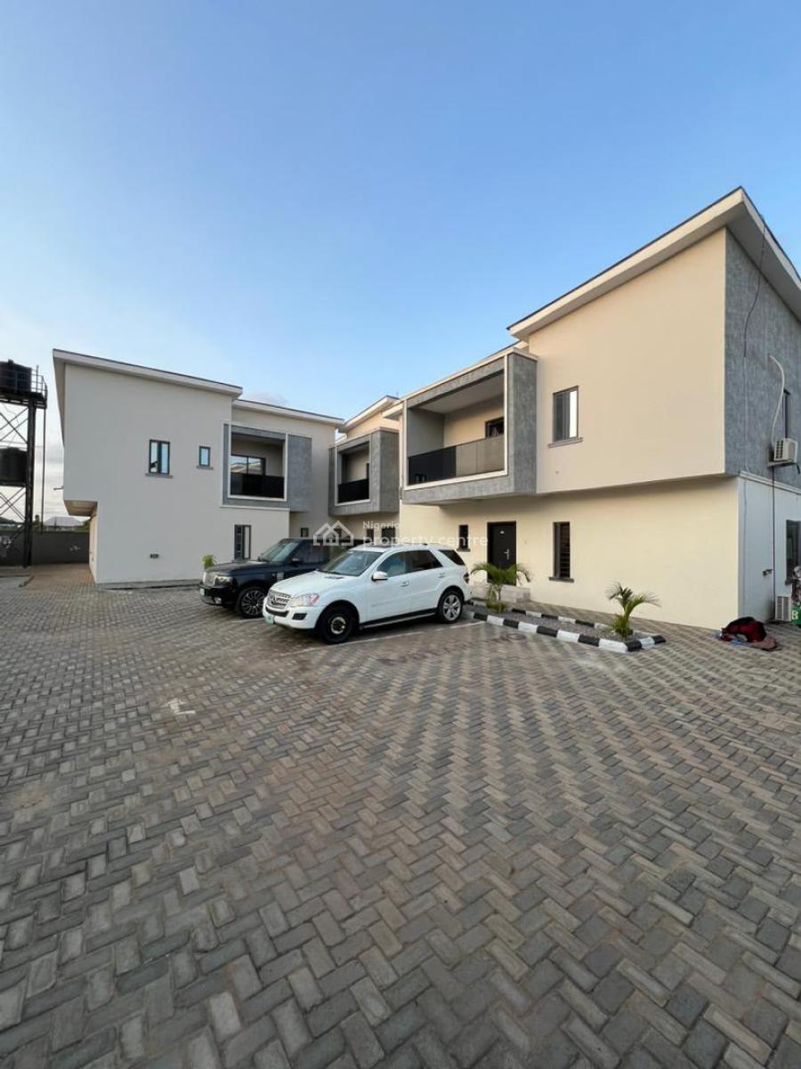 Amazing 4 Bedroom Terrace Duplex with Bq, Lekki Scheme 2, By Abraham Adesanya, Ajah, Lagos, Terraced Duplex for Rent