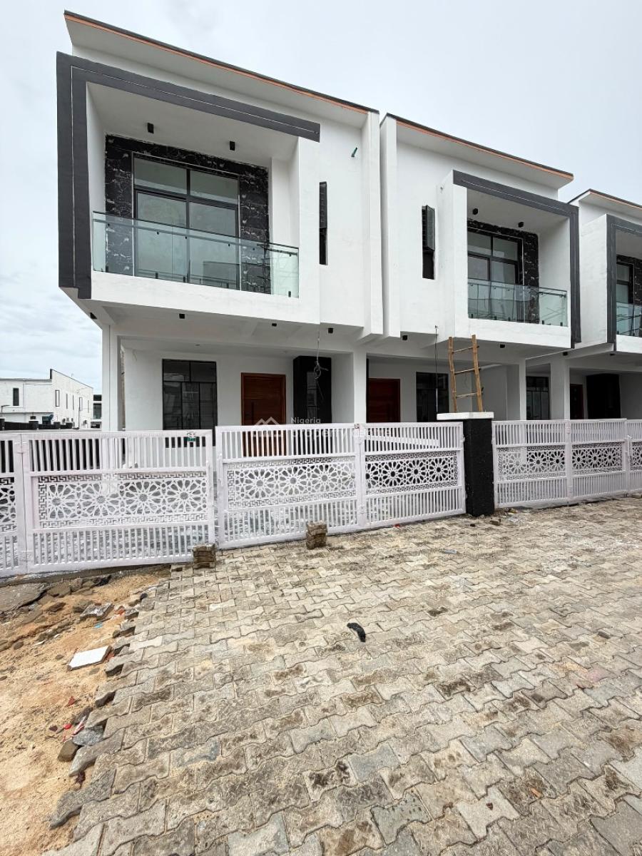 Newly Built 4 Bedroom Semi-detached Duplex with Bq, Ikota, Lekki, Lagos, Semi-detached Duplex for Sale