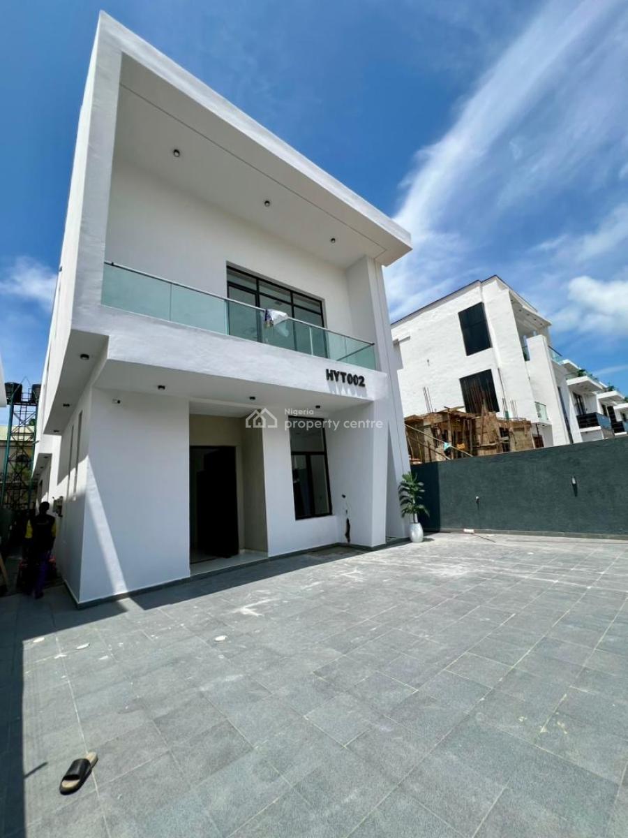 ️**4 Bed Luxury  Detached with  Bq, Chevron, Lekki, Lagos, Detached Duplex for Sale