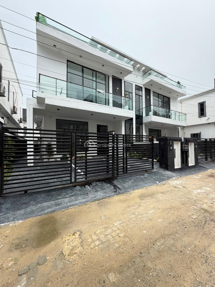 Well-built 4 Bedroom Semi-detached Duplex with Bq, Ikota, Lekki, Lagos, Semi-detached Duplex for Sale
