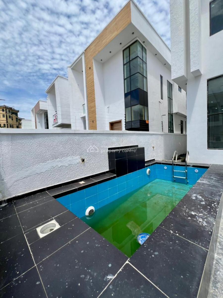 ️**gorgeously Finished Luxury 5 Bed Fully Detached Duplex with Pool, Chevron, Lekki, Lagos, Detached Duplex for Sale