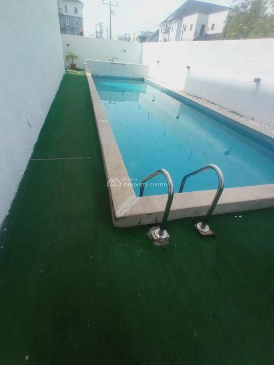 *4 Bedroom Terrace Duplex with a Boys Quarter + Swimming Pool.*, Ikate, Lekki, Lagos, Terraced Duplex for Sale