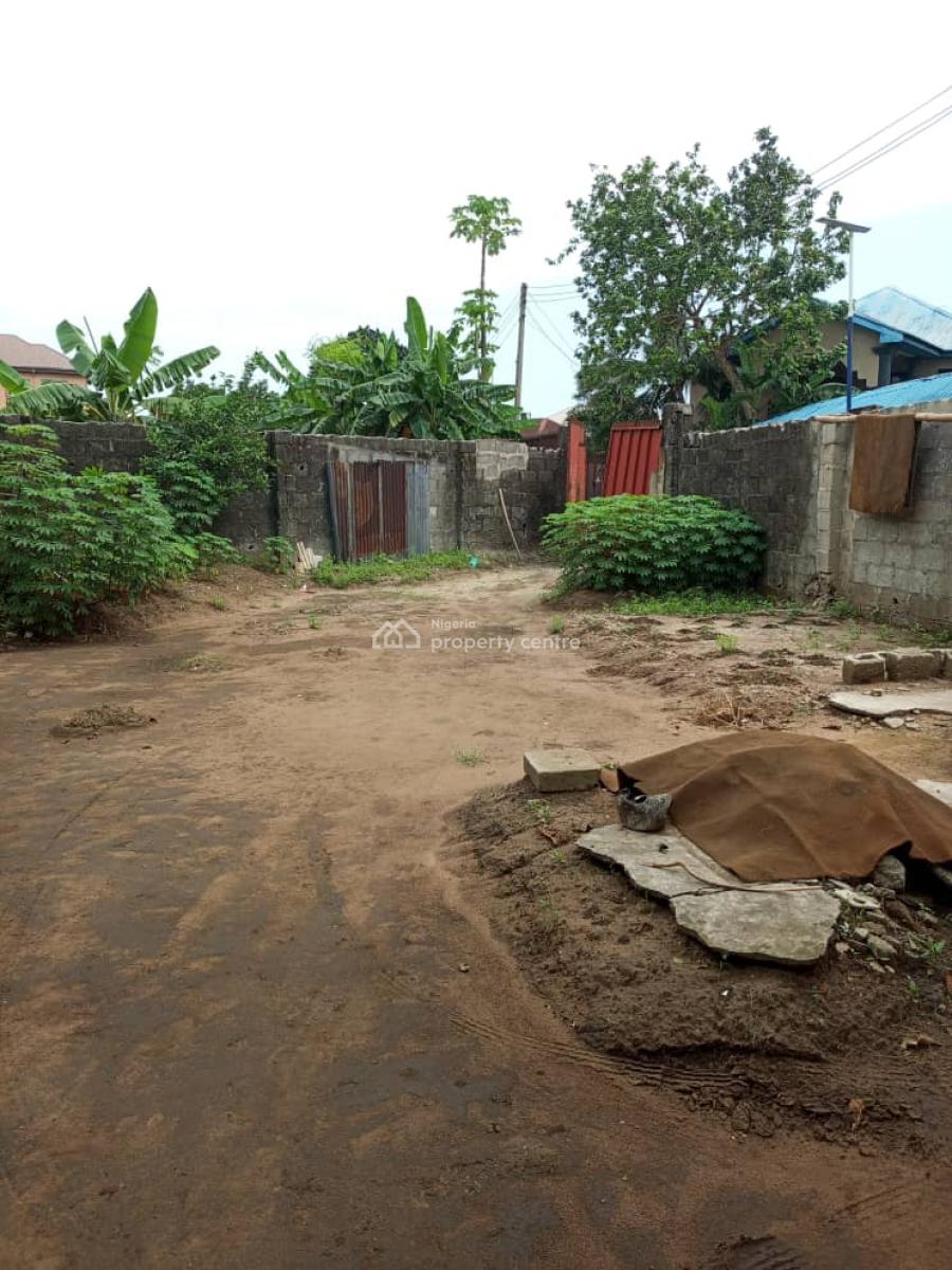 Two Plots of Land Fenced with Gate, Eliowhani Off Rumuodara, Port Harcourt, Rivers, Residential Land for Sale