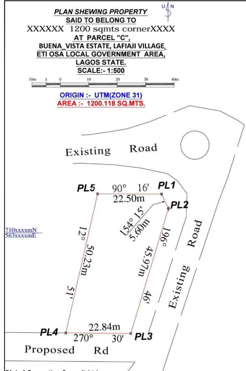 Commercial Plots of Land Joint Venture Jv Land (survey Plan), Orchid Road 2nd Roundabout, Lekki, Lagos, Plaza / Complex / Mall Joint Venture