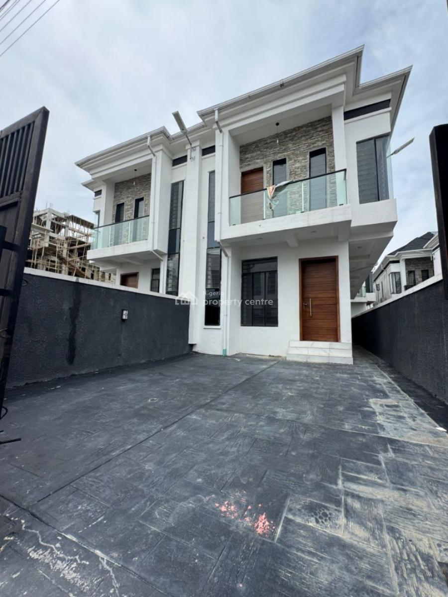 a Luxury  Brand New 4bedroom Duplex and Bq with Excellent Facilities, Ikota Gra, Ikota, Lekki, Lagos, Detached Duplex for Sale