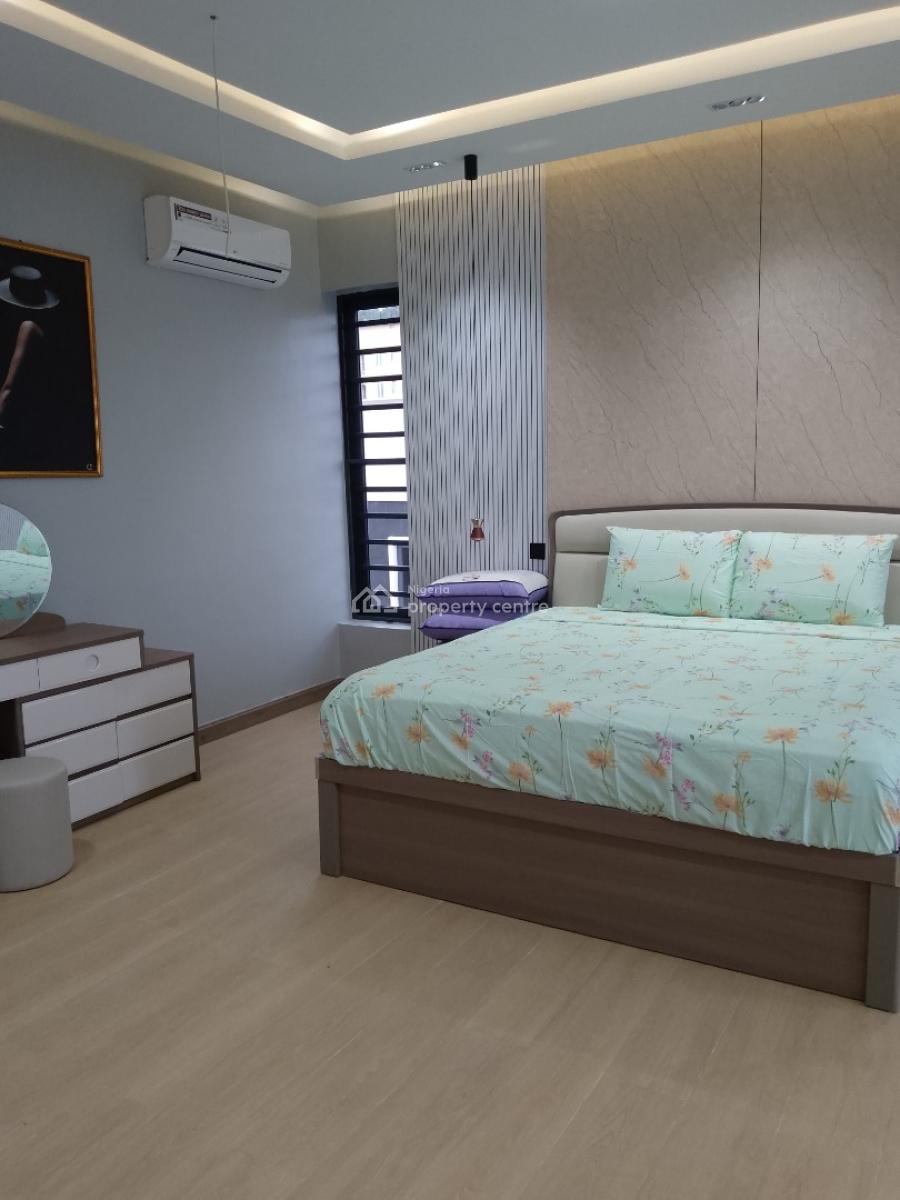 Brand New Fully Furnished 5 Bedroom Detached House with a Room Bq, Awushe Estate, Opebi, Ikeja, Lagos, Detached Duplex for Rent