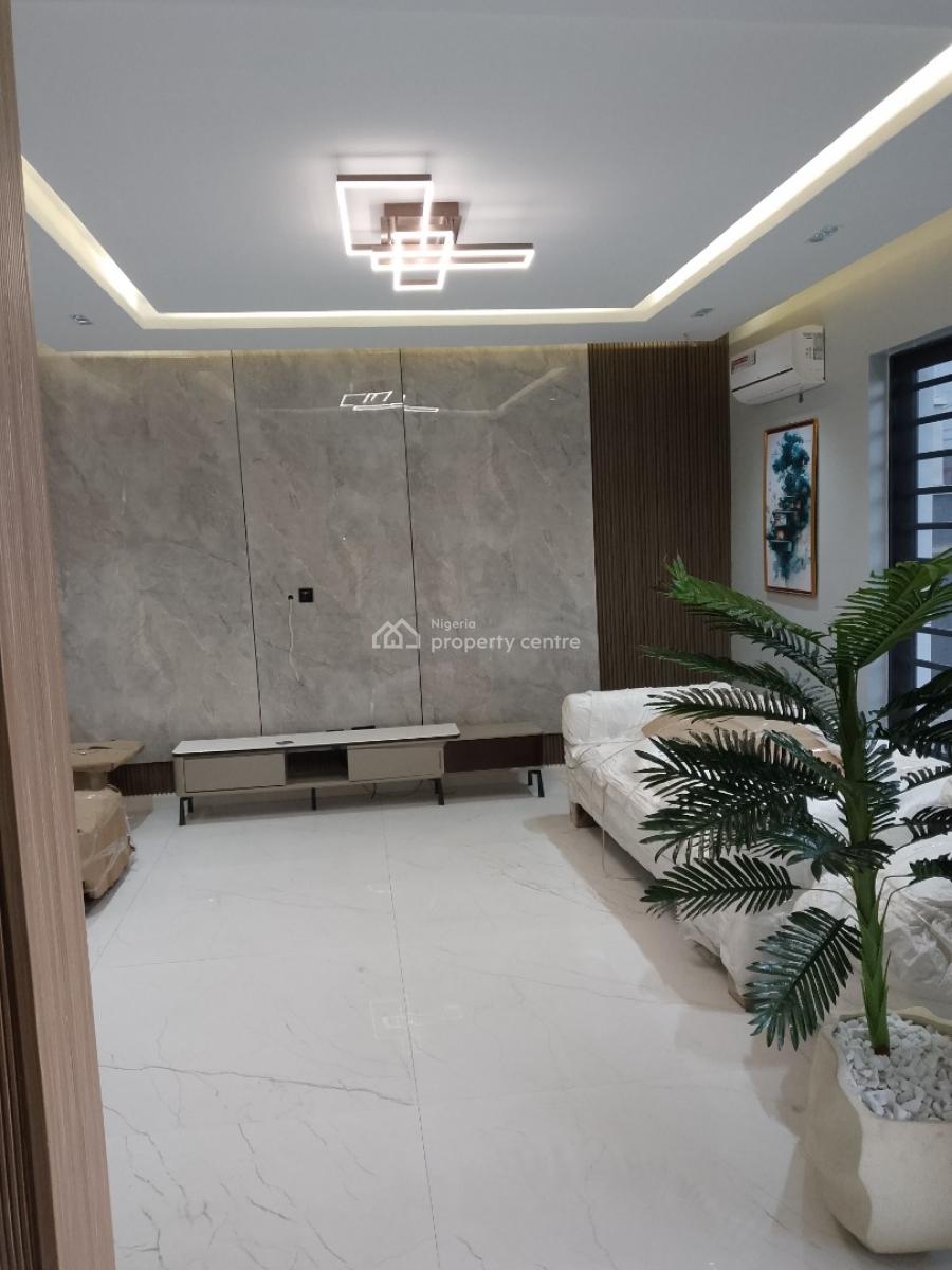 Brand New Fully Furnished 5 Bedroom Detached House with a Room Bq, Awushe Estate, Opebi, Ikeja, Lagos, Detached Duplex for Rent