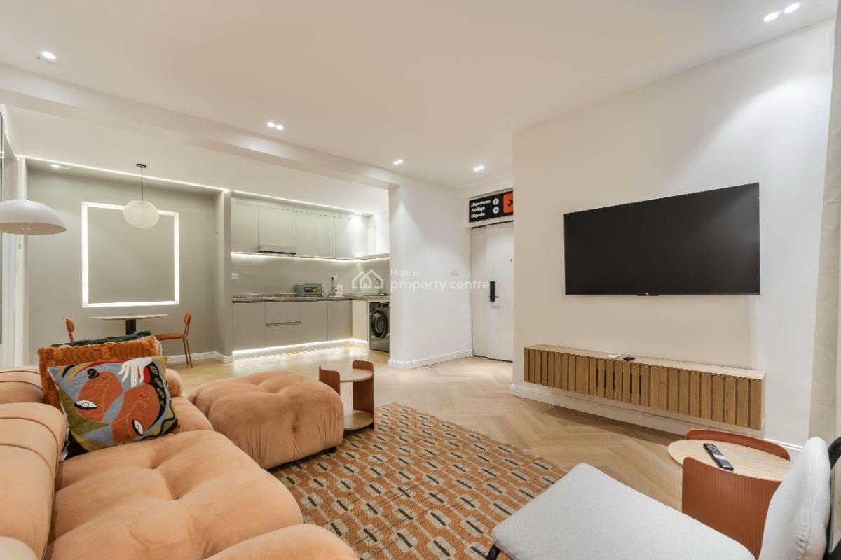 Brand New Lush and Spacious 1bedroom, Off Admiralty Way, Lekki Phase 1, Lekki, Lagos, Mini Flat (room and Parlour) Short Let