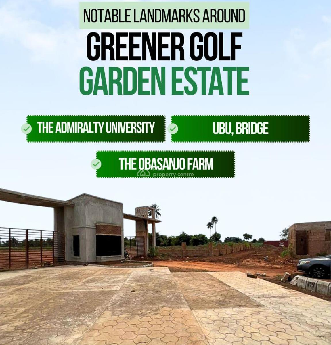 Mixed Use Land, *greener Golf Garden Estate,directly Facing Asaba -warri Expressway*, Aniocha South, Delta, Mixed-use Land for Sale