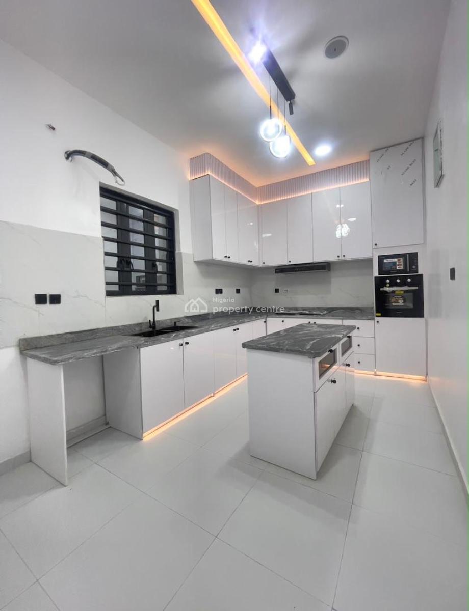 Brand New 4 Bedroom Fully Detached Duplex with Bq, Sangotedo, Ajah, Lagos, Detached Duplex for Sale